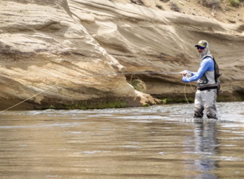 Fly fishing